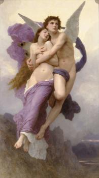 William-Adolphe Bouguereau : The Abduction of Psyche